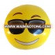 INFLATABLE BLOW UP COOL SHADES SUNGLASSES EMOJI SMILING FACE BEACH BALL GIFT TOY BP3254