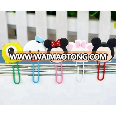 Lot Tsum Mix Paper Clip Bookmark Promotional Gift Stationery School Office AD909